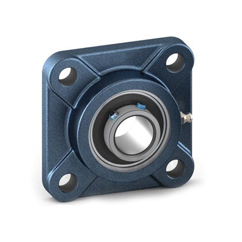 Challenge / FK UCF215-48 Imperial Cast Iron Four Bolt Square Flange Housing with 3 inch Bore Insert and Triple Lip Seal Ideal for Agricultural and Outdoor Use