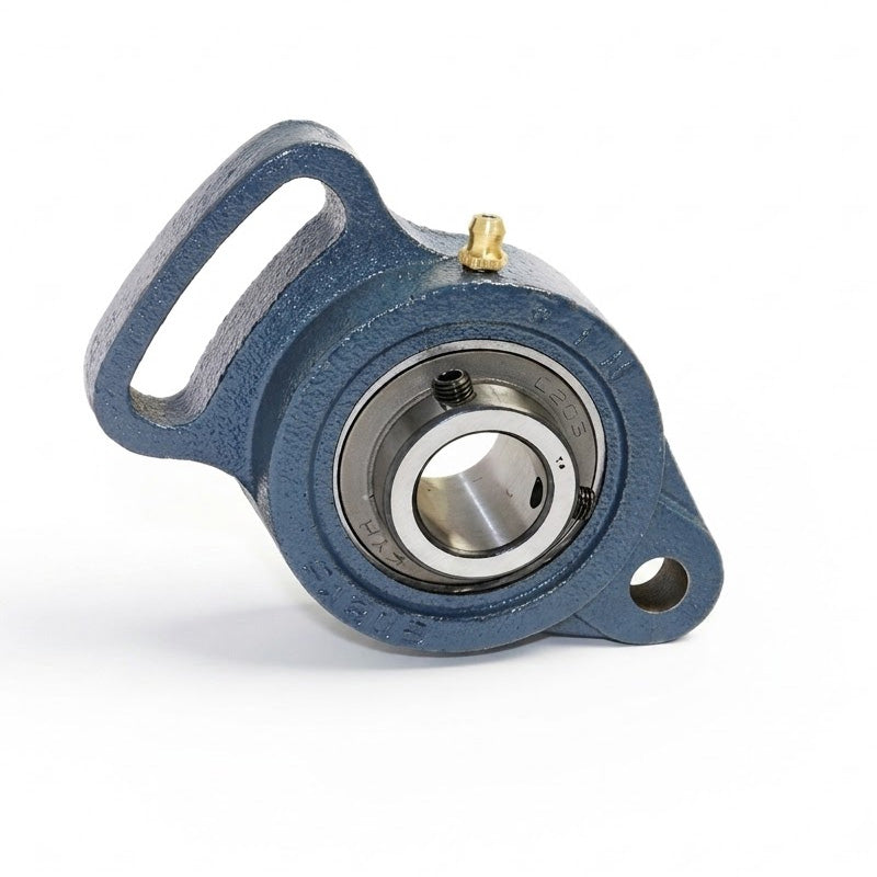UCFA203 Metric Cast Iron Adjustable Flange Unit with 17mm Insert