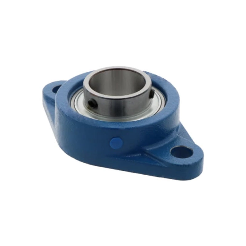 UCFL212-36 Imperial Two Bolt Oval Cast Iron Flange Housing with 2-1/4 inch Bore Insert