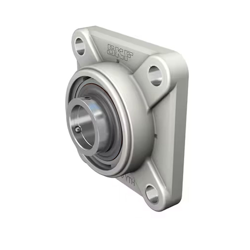SUCFPL209-26 Imperial Four Bolt Square Thermo Plastic Flange Housing with 1-5/8 inch Bore Stainless Insert