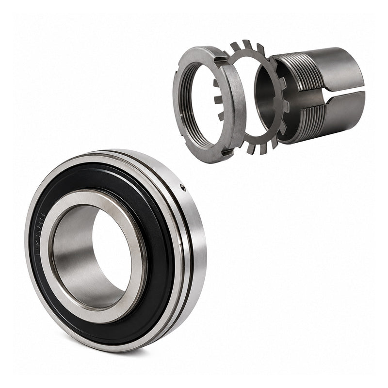 UK307/H2307 Taper Bore Bearing Insert and Sleeve Fits 30mm Shaft