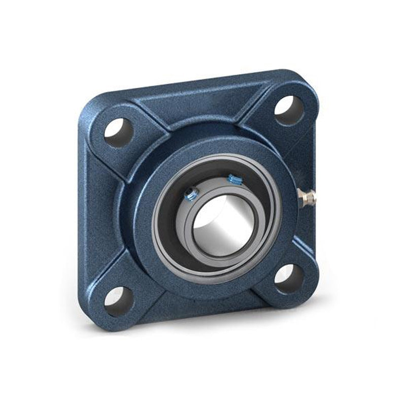 UKFL305/HE2305 Imperial Two Bolt Cast Iron Oval Housing Insert and Adaptor Sleeve Fits 3/4 inch Shaft