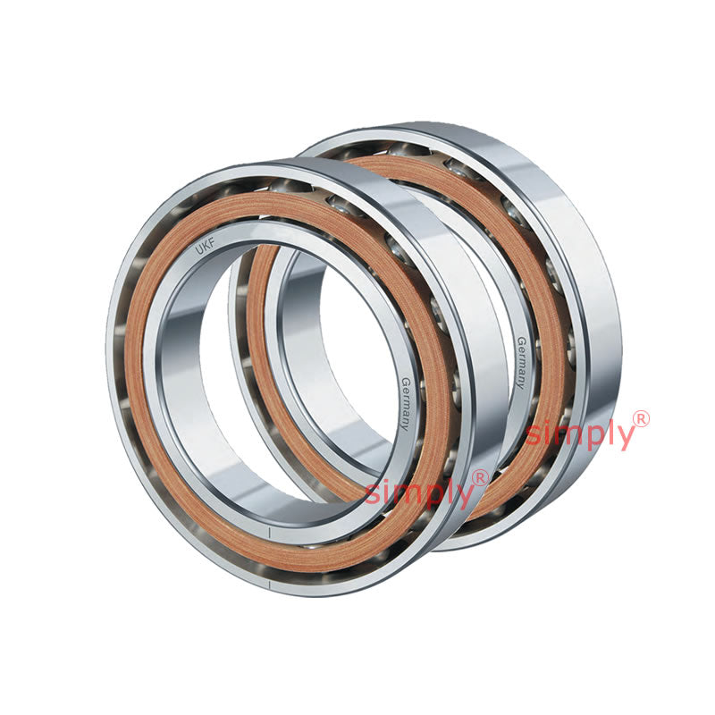 UKF 70USS80A21LB0IDBL Super Precision Angular Contact Spindle Bearing 80x125x22mm