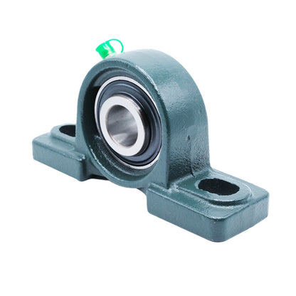 UKP218/HA2318 Imperial Cast Iron Two Bolt Pillow / Plummer Block Housing Insert and Adaptor Sleeve Fits 3-3/16 inch Shaft