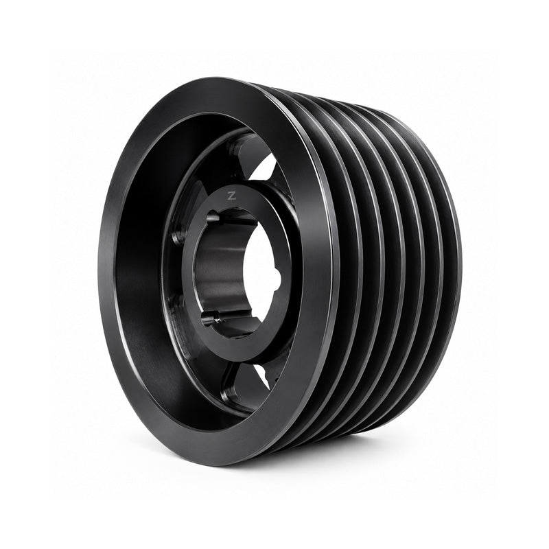 PowerDrive 180X3SPZ 180mm Pitch Diameter SPZ Section Tapered Locking Bush Type Pulley with 3 Grooves (Bush not Incl.) - Allow 2-3 Days