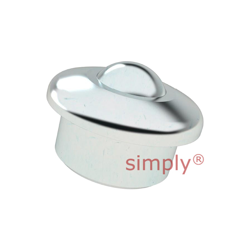 High-Performance Medium Duty Ball Transfer Unit with 15.9mm Stainless Steel Ball - Load Capacity 27kg - Allow 2-3 Days