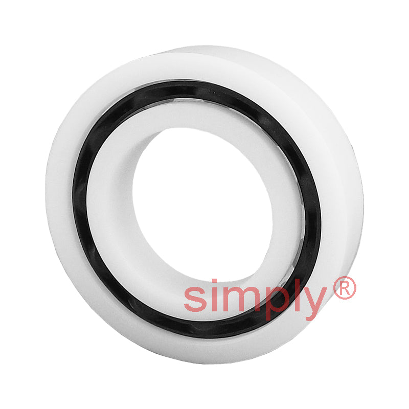 xiros xirodur BB6006B18010ES Open Type Radial Groove Ball Bearing with PA Cage and Stainless Steel Balls 30x55x13mm