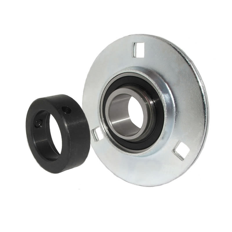 SKF PF1-1/2FM Square Cast Housing with Grub Screw 1-1/2 inch Insert 