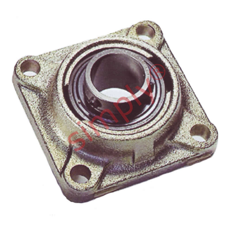 SKF FY55TFVA228 Y Bearing Four Bolt Square High Temperature Flange Unit Housing with Graphite Cage Insert for Metric Shaft 55mm