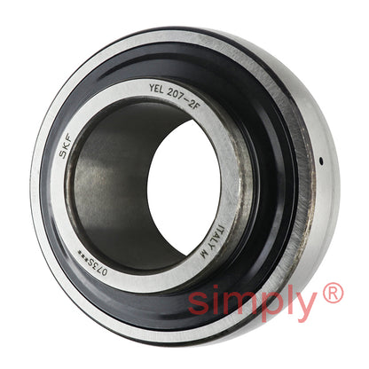 SKF YEL207-2F Eccentric Locking Collar Bearing Insert with 35mm Bore 72mm Outside Diameter