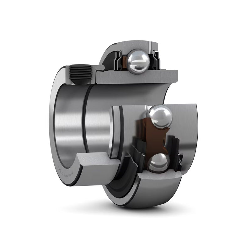 SKF YEL212-2F Eccentric Locking Collar Bearing Insert with 66mm Bore 110mm Outside Diameter